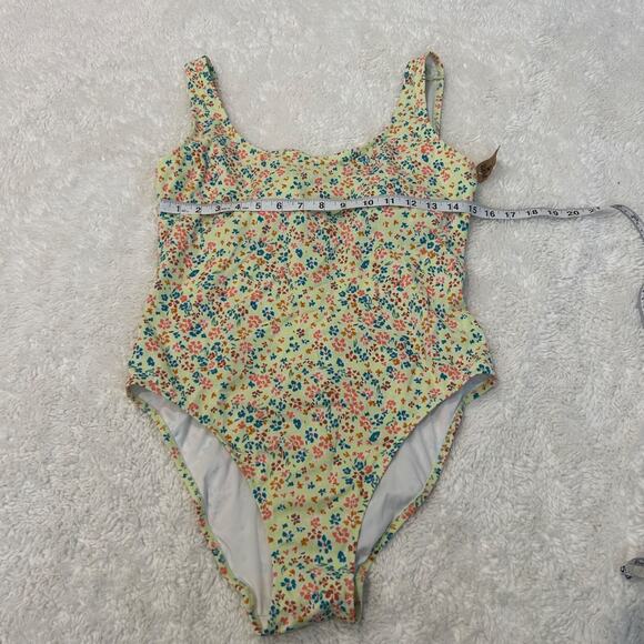 NWT Victoria's Secret Pink One Piece Swimsuit Floral Resort Beach Summer Sz XL - Picture 3 of 7